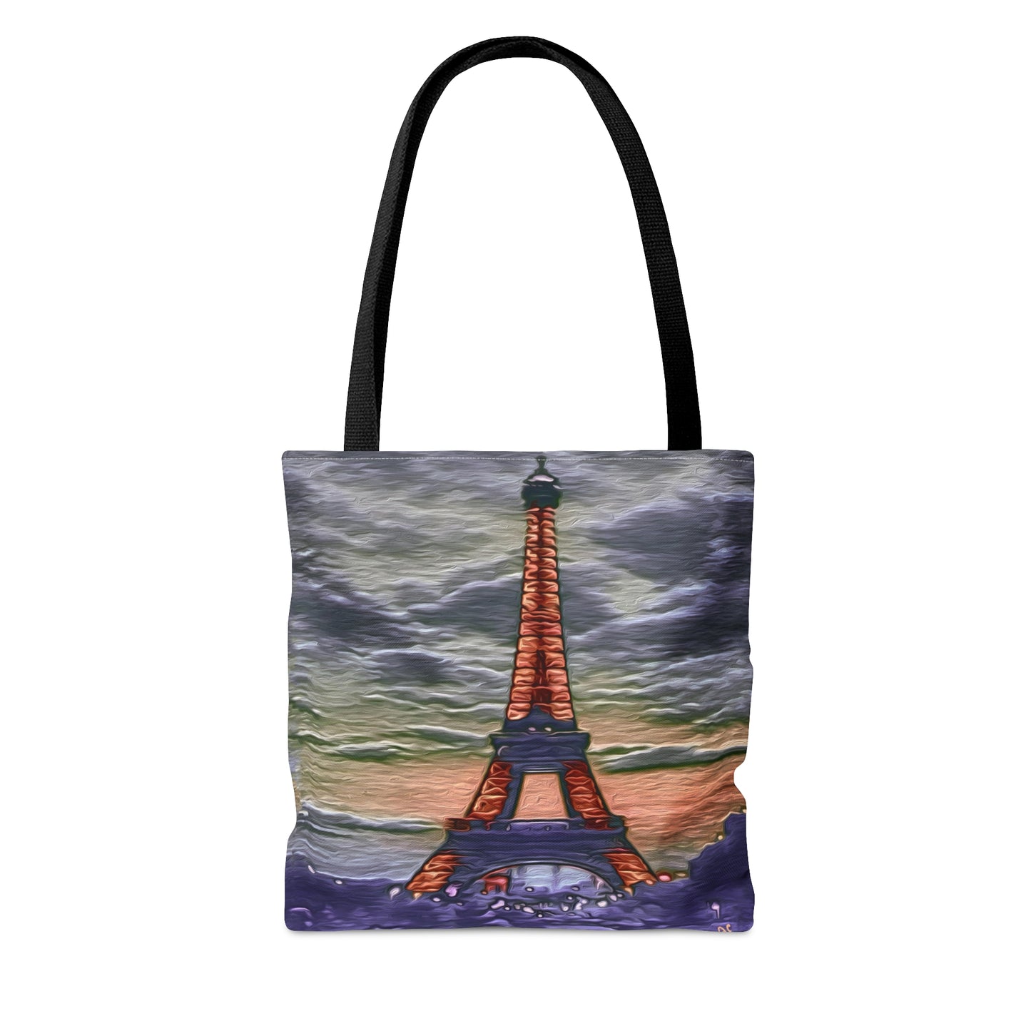 'Eiffel Tower Sunset' Tote Bag