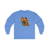 Chow Unisex Cotton Long Sleeve Tee