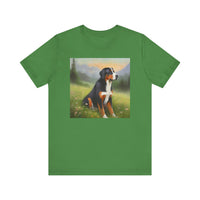 Greater Swiss Mountain Dog Unisex Jersey Short Sleeve Tee