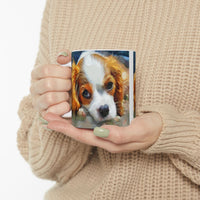 King Charles Spaniel Puppy - Ceramic Mug - 2 Sizes