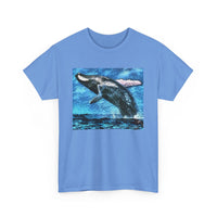 Humpback Whale Unisex Heavy Cotton Tee