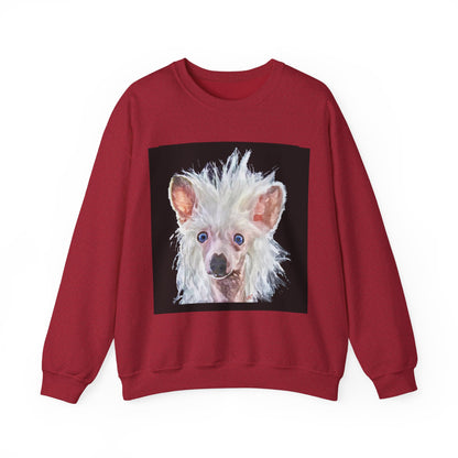 Chinese Crested Unisex 50/50 Crewneck Sweatshirt