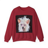 Chinese Crested Unisex 50/50 Crewneck Sweatshirt