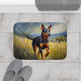 Lancashire Heeler Bathroom Rug Mat