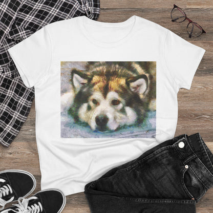 Malamute Women's Midweight Cotton Tee