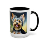 Yorkshire Terrier - Ceramic Accent Coffee Mug (11, 15oz)