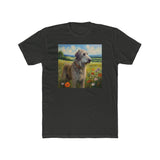 Irish Wolfhound Men's Fitted Cotton Crew Tee