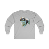 Japanese Chin Classic Cotton Long Sleeve Tee