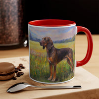 Plott Hound 11oz Ceramic Accent Mug