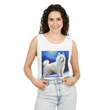 American Eskimo Dog Unisex Relaxed Fit Ringspun Cotton Tank Top