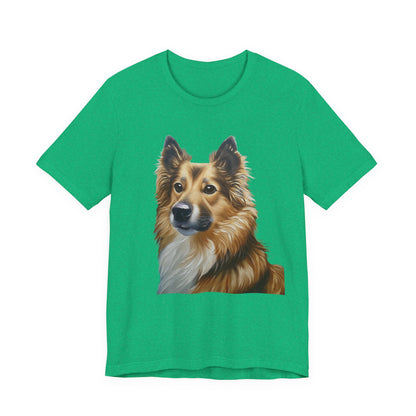 Icelandic Sheepdog Unisex Jersey Short Sleeve Tee