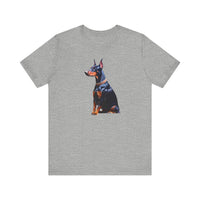 Doberman Pinscher Unisex Jersey Short Sleeve Tee