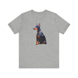 Doberman Pinscher Unisex Jersey Short Sleeve Tee