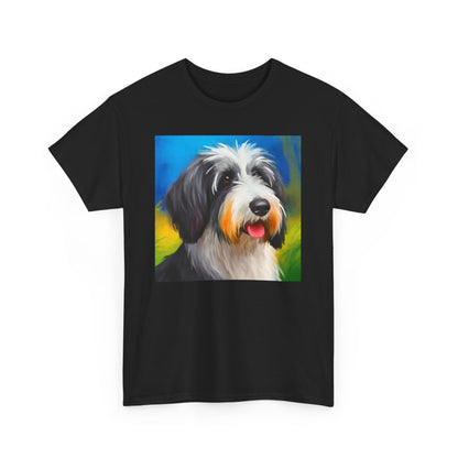 Polish Lowland Sheepdog Unisex Heavy Cotton Tee