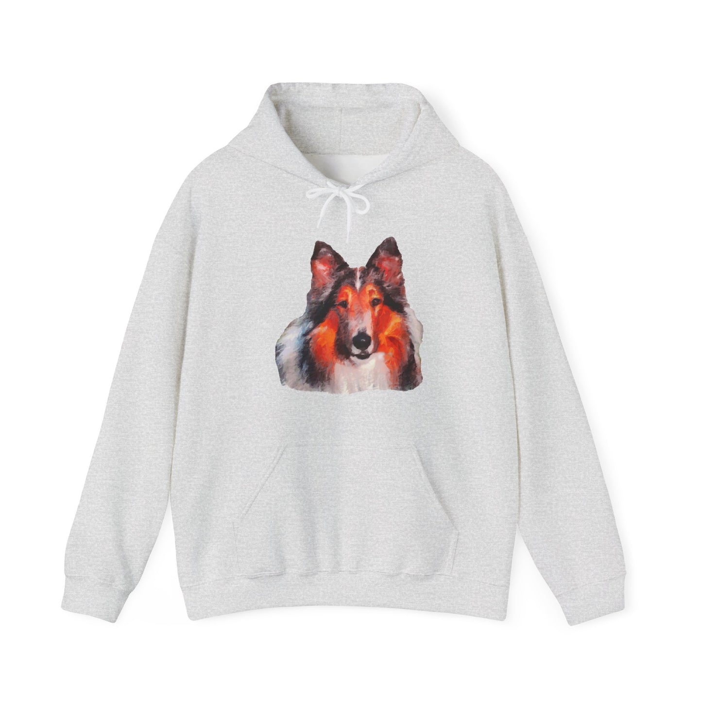 Rough Coated Collie Love Unisex Hoodie