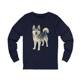 Alaskan Klee Kai - Unisex Jersey Long Sleeve Tee