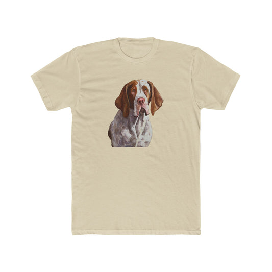 Bracco Italiano Men's Fitted Cotton Crew Tee