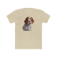 Bracco Italiano Men's Fitted Cotton Crew Tee