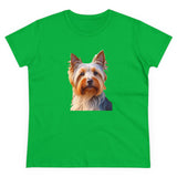 Silky Terrier Women's Midweight Cotton Tee