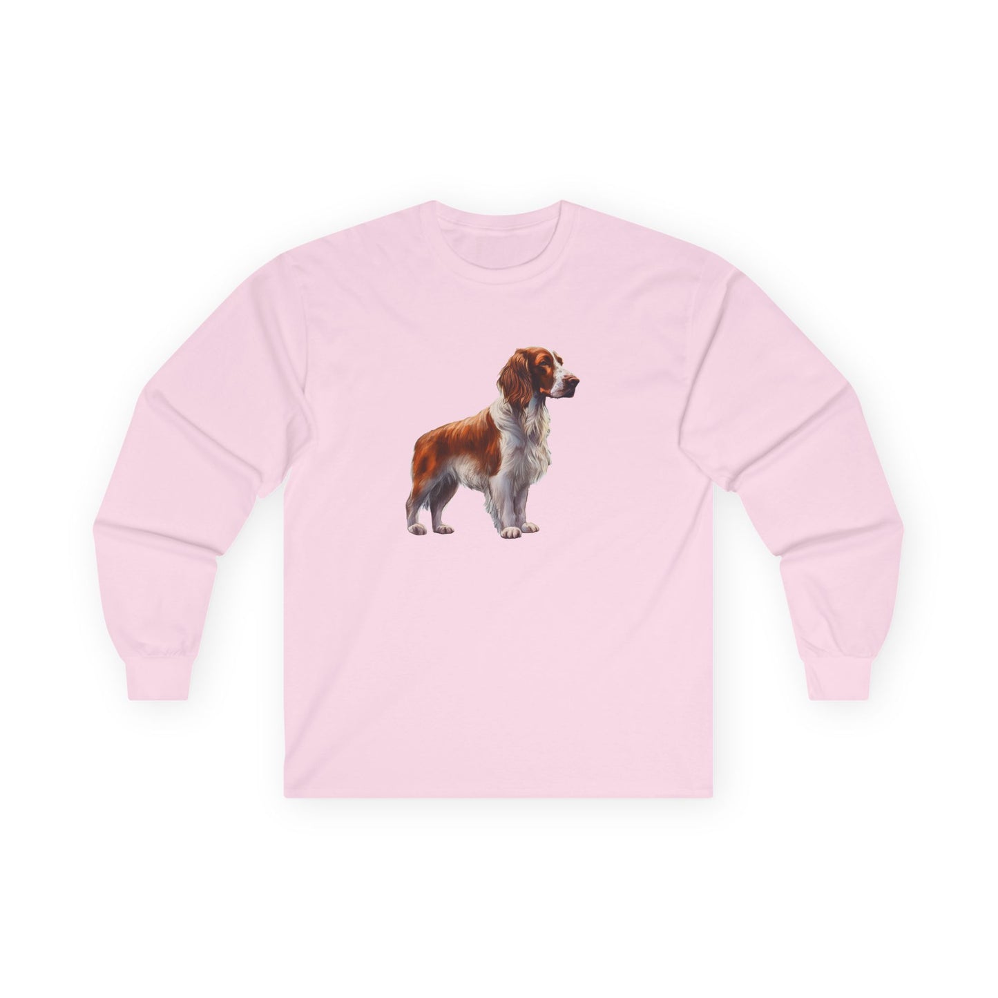 Irish Red & White Setter - Unisex Classic Cotton Long Sleeve Tee