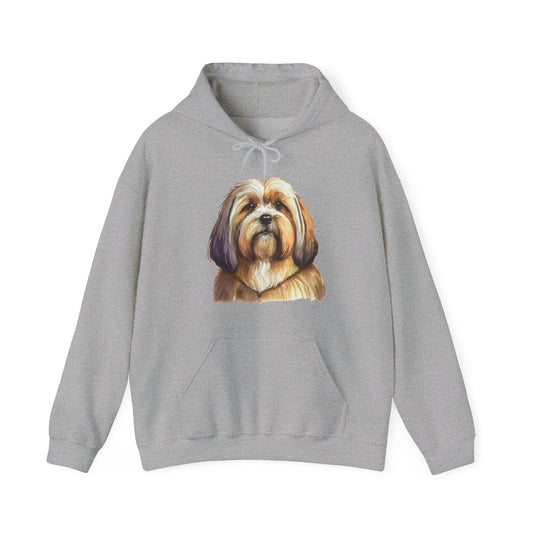 Lhasa Apso Unisex 50/50 Hooded Sweatshirt