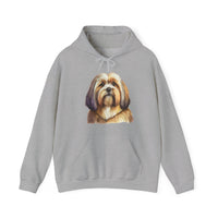 Lhasa Apso Unisex 50/50 Hooded Sweatshirt