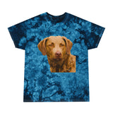 Chesapeake Bay Retriever Classic Tie-Dye Tee, Crystal