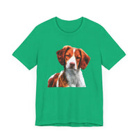 Brittany Spaniel 'Gunner' Unisex Jersey Short Sleeve Tee