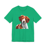 Brittany Spaniel 'Gunner' Unisex Jersey Short Sleeve Tee