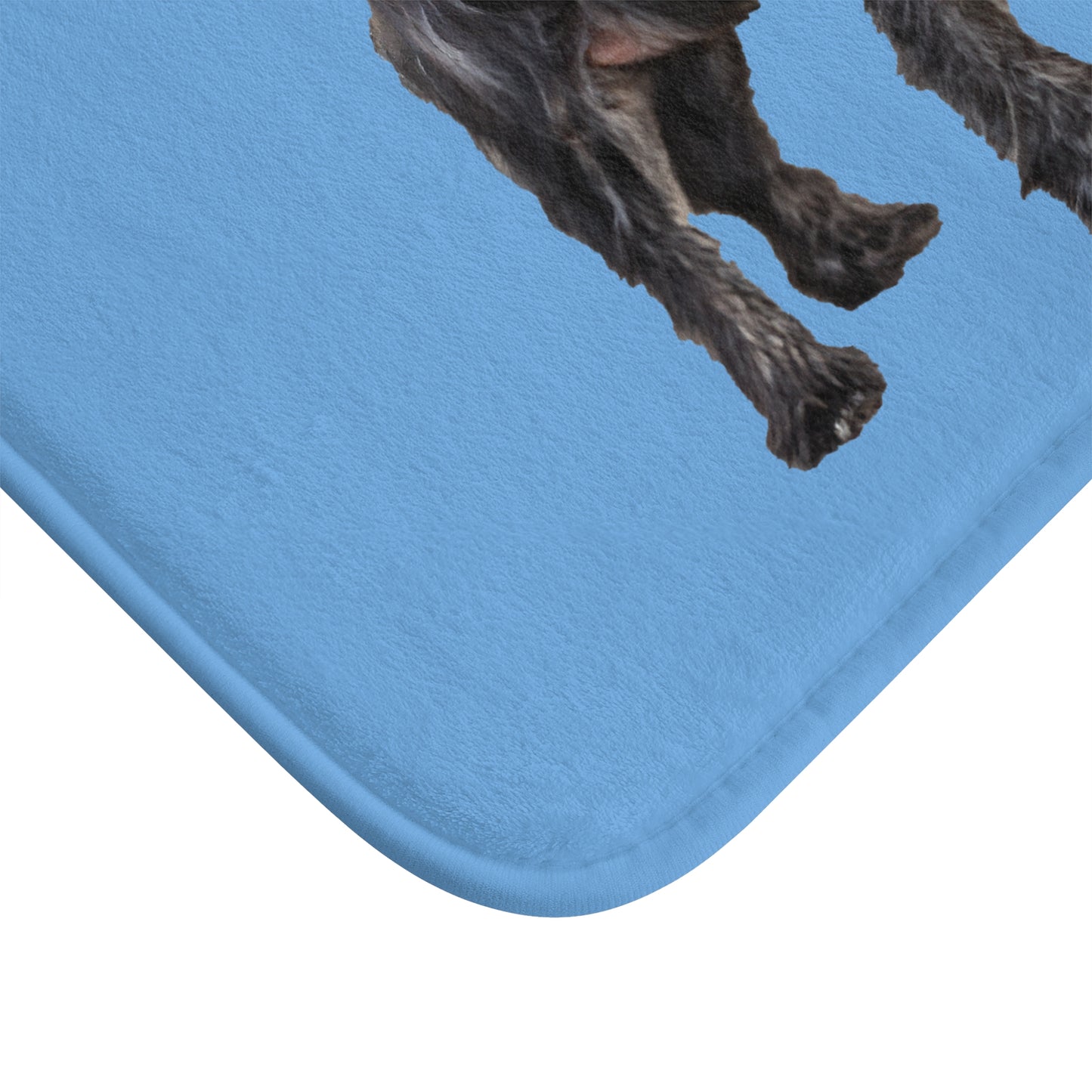Charming Cesky Terrier Bathroom Rug Mat