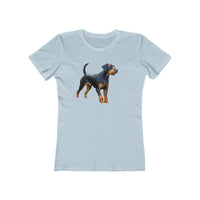 Jagdterrier  - Women's Slim Fit Ringspun Cotton Tee