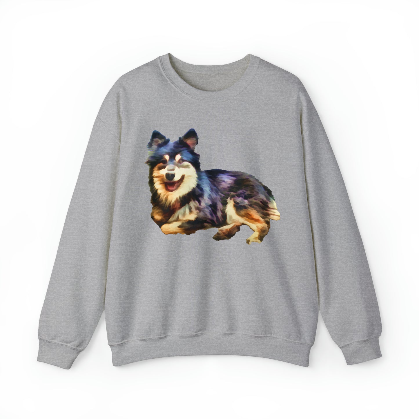 Finnish Lapphund - Unisex 50/50 Crewneck Sweatshirt