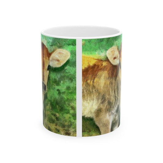 Jersey Calf - Ceramic Mug 11oz
