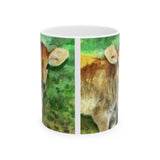 Jersey Calf - Ceramic Mug 11oz