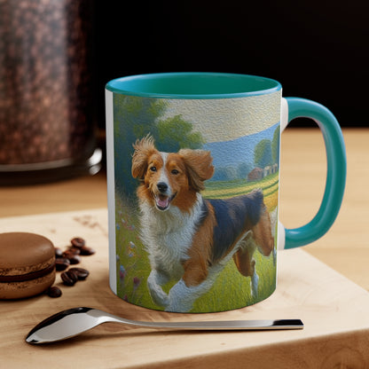Nederlandse Kooikerhondje  11oz Ceramic Accent Mug