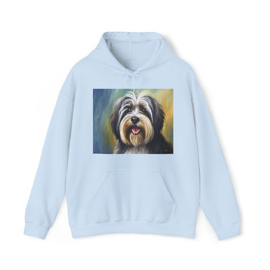 TIbetan Terrier 50/50 Hooded Sweatshirt