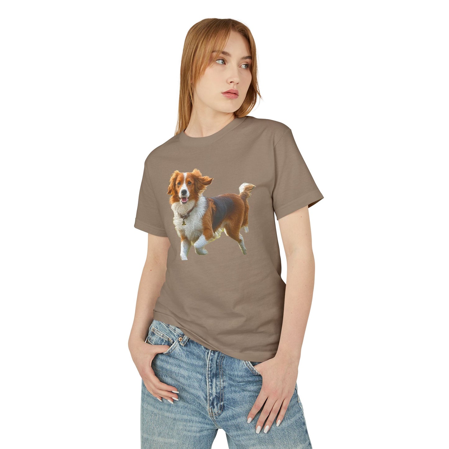 Kooikerhondje Unisex Relaxed Fit Tee