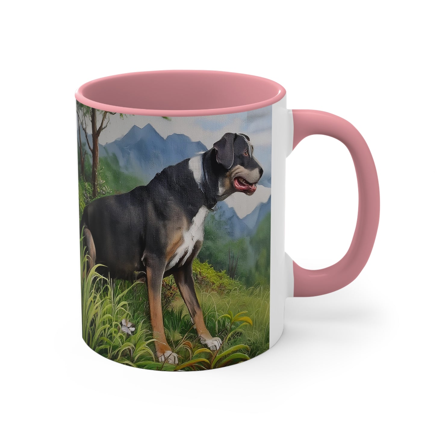 Mountain Cur 11oz Ceramic Accent Mug