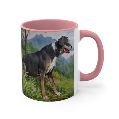 Mountain Cur 11oz Ceramic Accent Mug