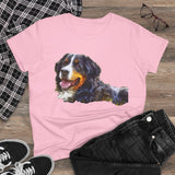 Bernese Mountain Dog Women's Midweight Cotton Tee