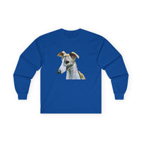 Whippet 'Simba'  Classic Cotton Long Sleeve T-Shirt