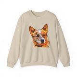 Red Heeler - Australian Cattle Dog - Unisex 50/50 Crewneck Sweatshirt