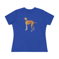 Sloughi - Arabian Greyhound - Women's Relaxed Fit Cotton Tee