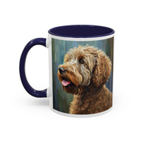 Labradoodle  =- Ceramic Accent Mug - 2 Sizes