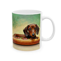 Dachshund -'Weiner Dog'  --  Ceramic Mug, (11oz, 15oz)