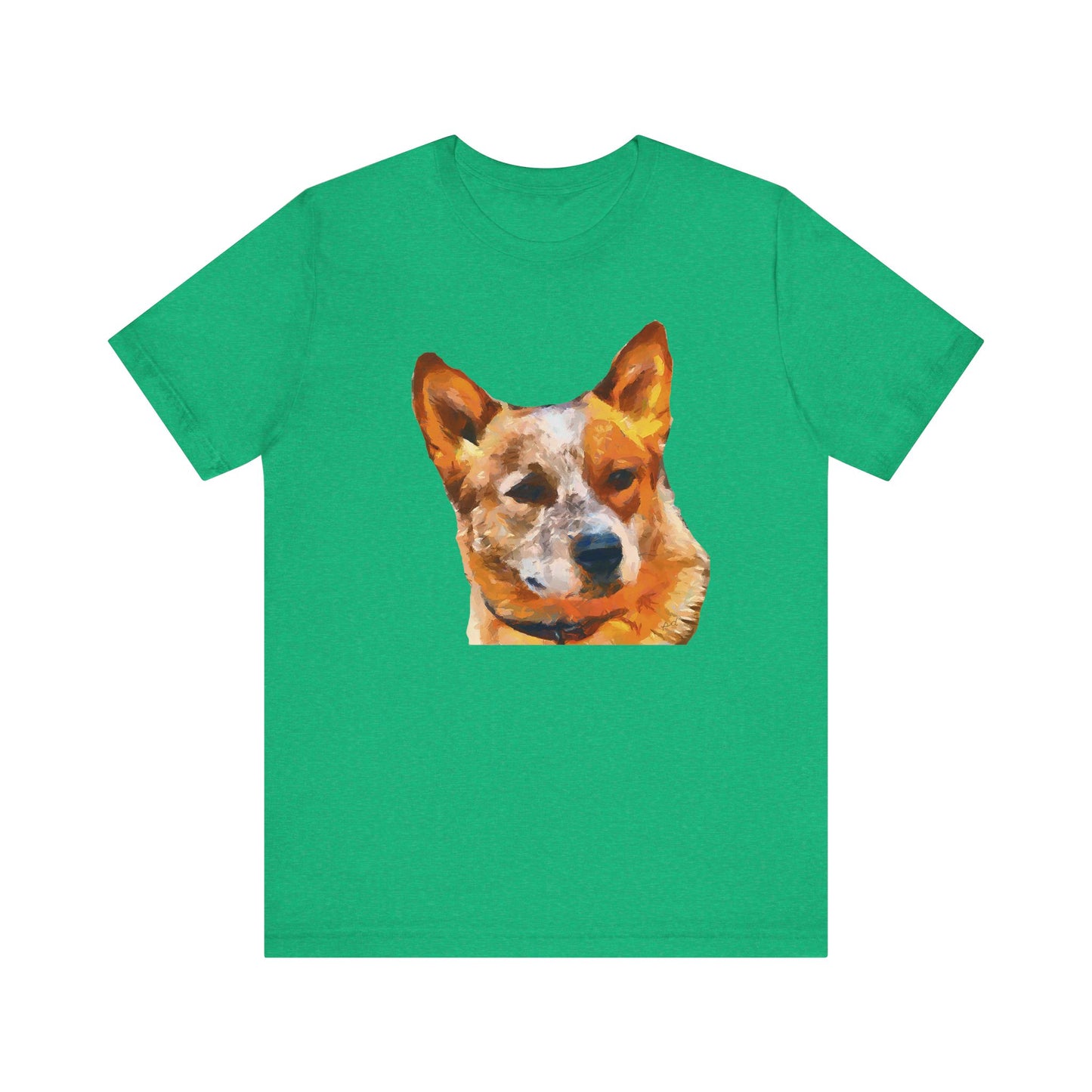 Red Heeler - Australian Cattle Dog Unisex Jersey Short Sleeve Tee