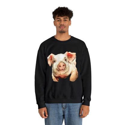 Pig 'Petunia' Unisex 50/50 Crewneck Sweatshirt