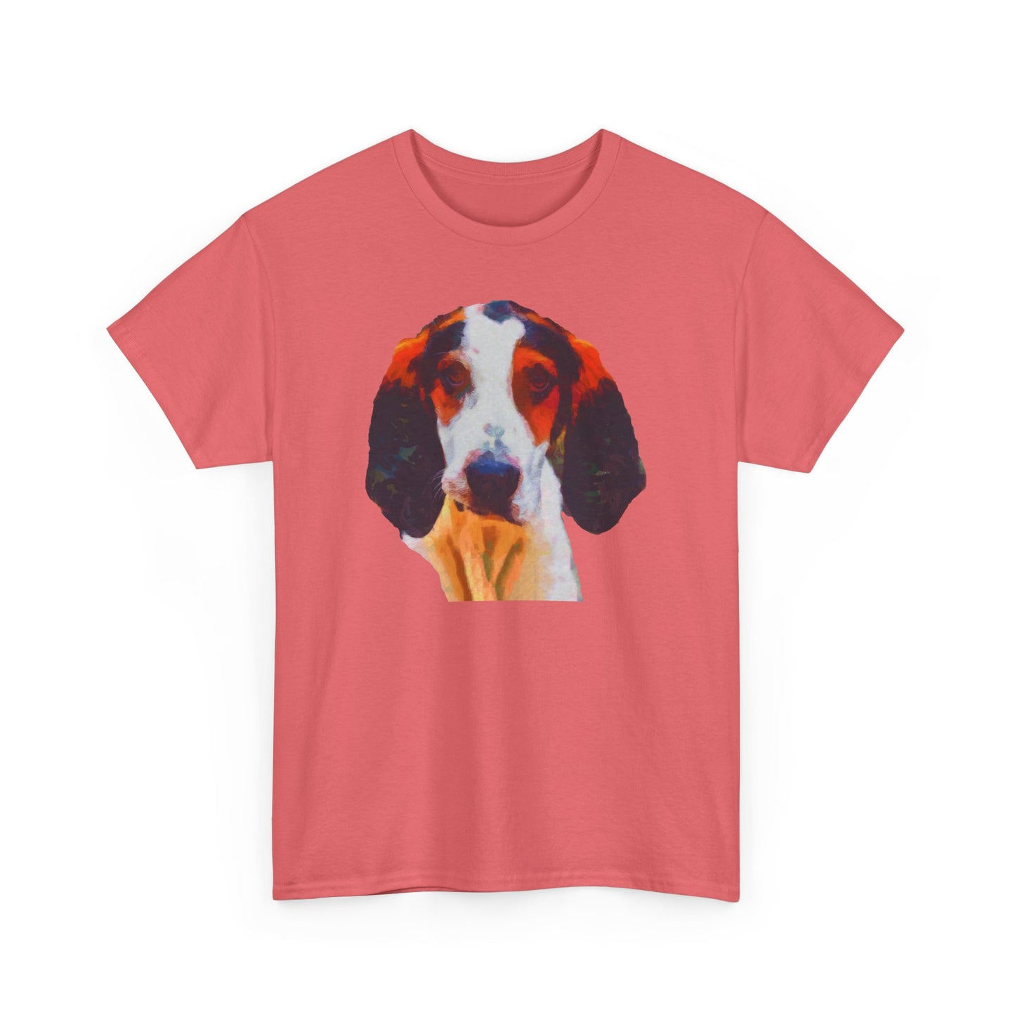 Elegant Treeing Walker Coonhound Unisex Heavy Cotton Tee
