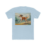 Saluki Men's Fitted Cotton Crew Tee
