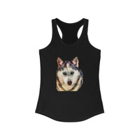 Siberian Husky 'Sacha' Women's  Racerback Tank